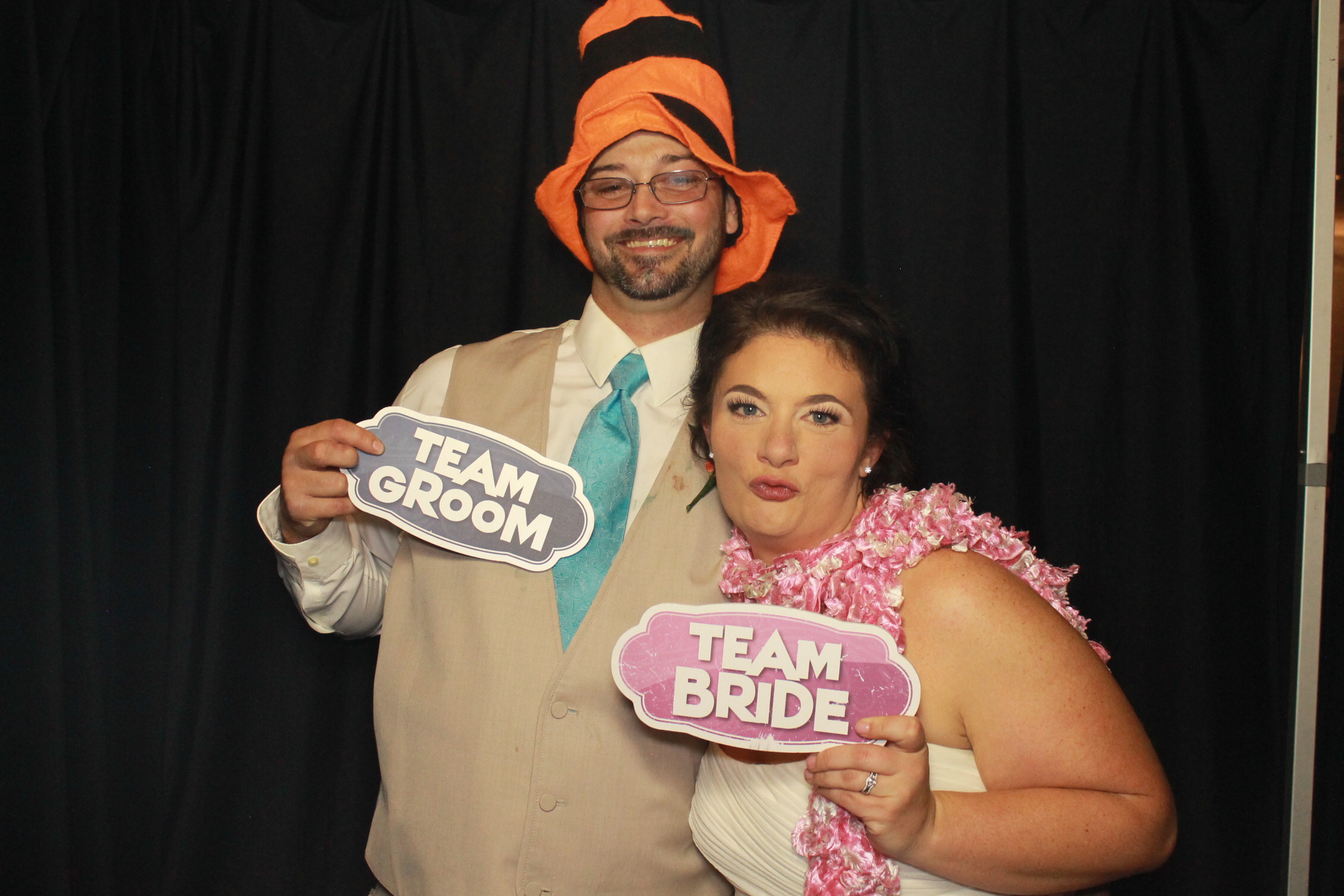 Holly and Jason's reception | View more photos from the event at gallery.photoboothcincy.com/u/PhotoBoothCincy/Holly-and-Jasons-reception